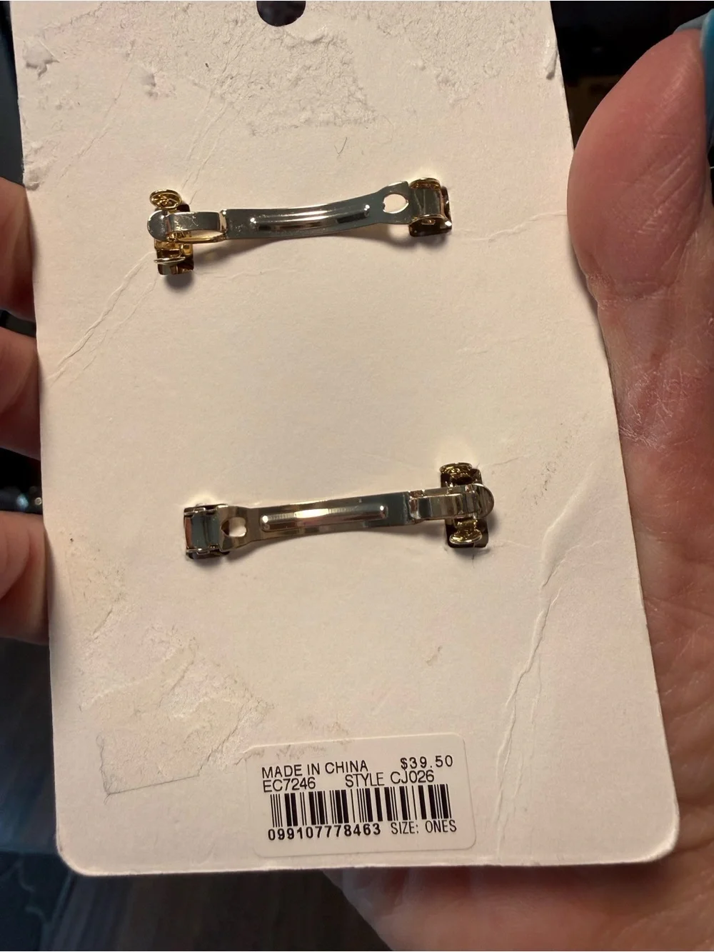 J.Crew Coastal Shell & Starfish Hair Barrettes Set – NWT